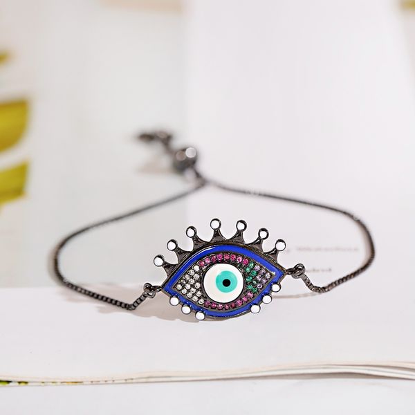 charm black evil eye zircon bracelet fashion jewelry adjustable chains bracelets & bangles femme
charm black evil eye zircon bracelet fashion jewelry adjustable chains bracelets & bangles femme
