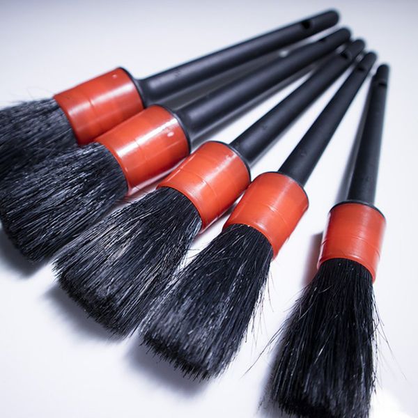 5 pcs natural boar bristle hair cleaning brush auto detailing brush set car cleaning brushes car air outlet
5 pcs natural boar bristle hair cleaning brush auto detailing brush set car cleaning brushes car air outlet