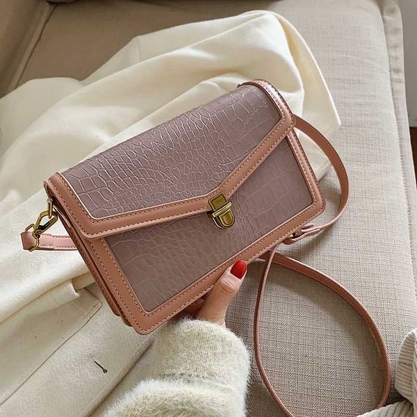 fashion tide bag 2020 new female bag hit color stitching shoulder casual wild girl cross body mobile phone pink black
fashion tide bag 2020 new female bag hit color stitching shoulder casual wild girl cross body mobile phone pink black