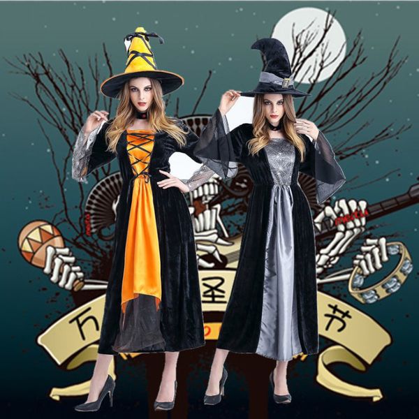 women designer costumes clothing halloween horror witch cosplay costume witch cosplay stage pack nightclub theme party costume, Black;red 
women designer costumes clothing halloween horror witch cosplay costume witch cosplay stage pack nightclub theme party costume, Black;red