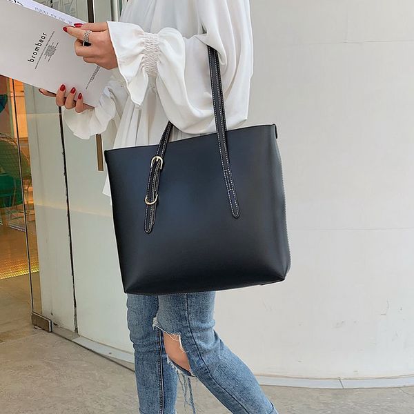 texture package female version 2019 simple large capacity single shoulder bag fashion tote bag
texture package female version 2019 simple large capacity single shoulder bag fashion tote bag