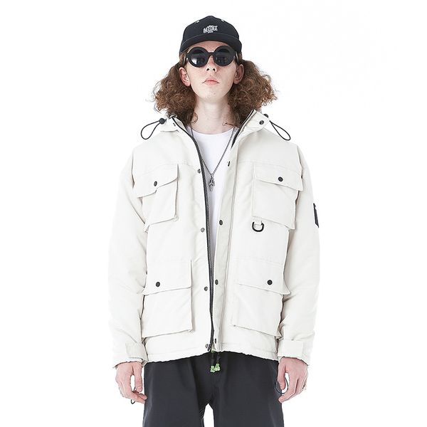 2019 winter original design new product back large pocket backpack detachable hooded cotton coat solid color fashion parkas, Black
2019 winter original design new product back large pocket backpack detachable hooded cotton coat solid color fashion parkas, Black