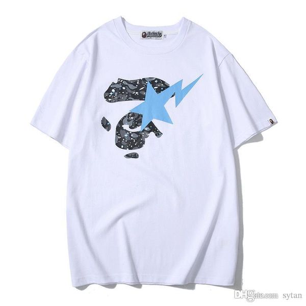 summer new men's casual luminous round neck short sleeve t-shirt teenager hip hop camo casual t-shirts, White;black
summer new men's casual luminous round neck short sleeve t-shirt teenager hip hop camo casual t-shirts, White;black