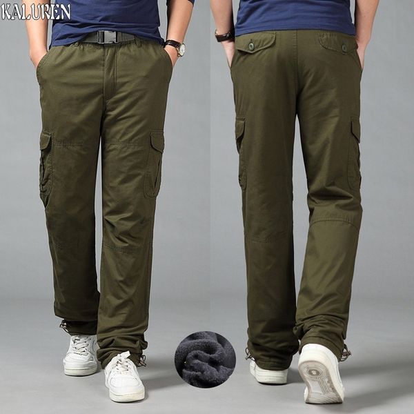 winter plus size m-5xl loose fleece men cargo pants trousers elastic waist fat straight long trousers 9 models, Black
winter plus size m-5xl loose fleece men cargo pants trousers elastic waist fat straight long trousers 9 models, Black