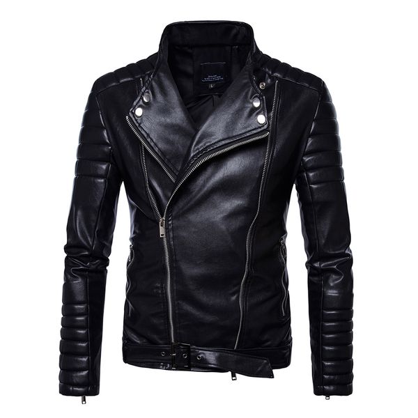 motorcycle jackets men pu leather jaqueta vintage retro zipper belt design biker punk classical riding motobike jacket
motorcycle jackets men pu leather jaqueta vintage retro zipper belt design biker punk classical riding motobike jacket