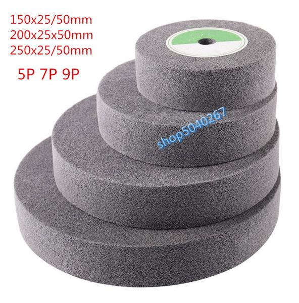 1 pc 150/200/250/ * 25/50mm thickness nylon fiber polishing wheel 5p 7p 9p stainless steel polishing wheel 80# -800#
1 pc 150/200/250/ * 25/50mm thickness nylon fiber polishing wheel 5p 7p 9p stainless steel polishing wheel 80# -800#