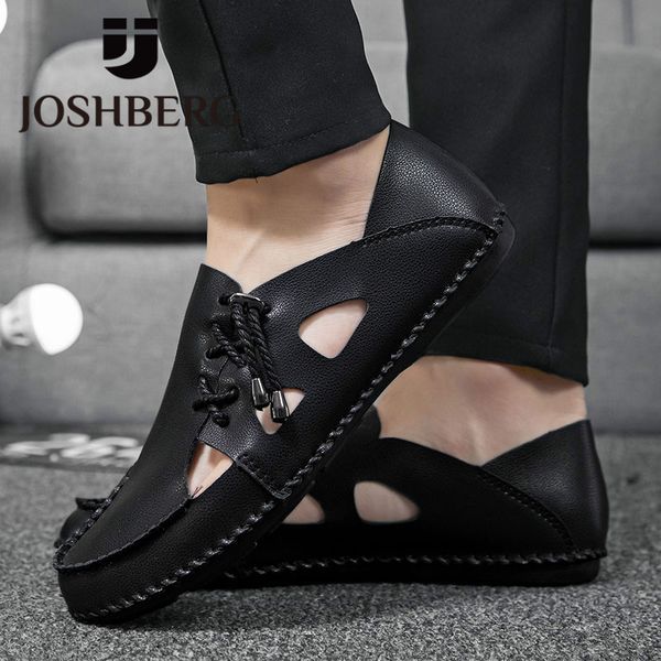 joshberg fashion street style design beach sandals genuine leather slippers british style mens shoe support dropshipping, Black
joshberg fashion street style design beach sandals genuine leather slippers british style mens shoe support dropshipping, Black