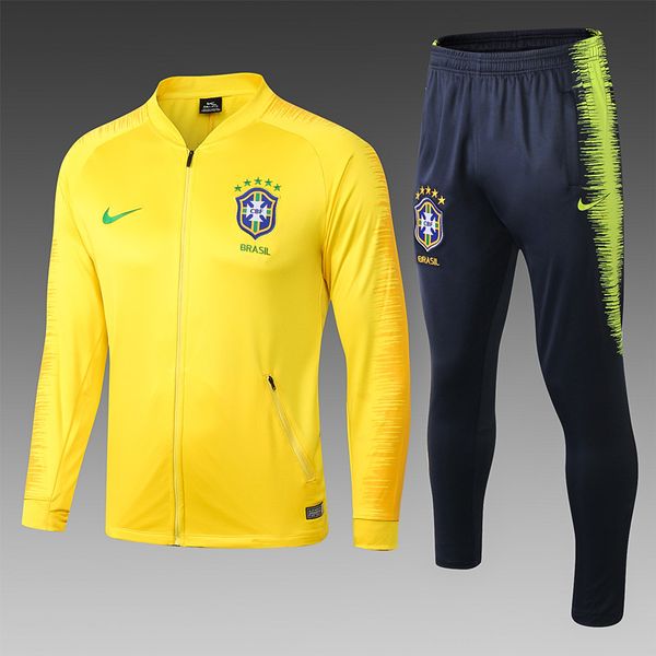 2019 2020 brazilian football uniform jacket messi neymarjr pele ronaldinho coutonho g.jesus custom brazilian home football jersey suit, Black
2019 2020 brazilian football uniform jacket messi neymarjr pele ronaldinho coutonho g.jesus custom brazilian home football jersey suit, Black