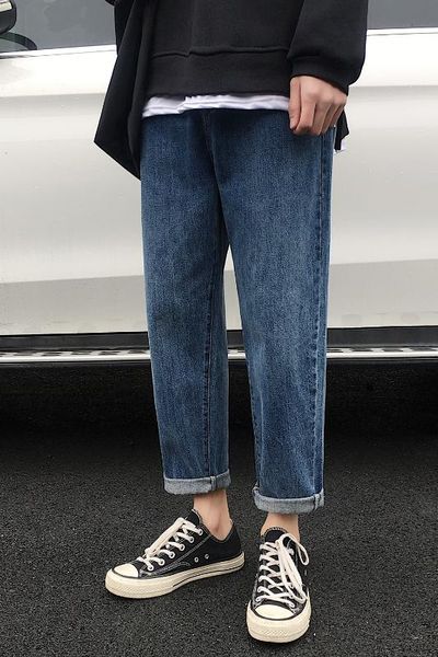 dossan straight jeans pants men 2020 spring autumn new casual youth trend slim jeans mens pants men trousers, Blue
dossan straight jeans pants men 2020 spring autumn new casual youth trend slim jeans mens pants men trousers, Blue