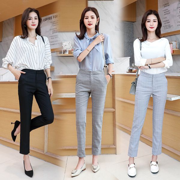 figure rong summer casual pants women's korean-style elegant versatile suit pants business fashion black trousers, White;black
figure rong summer casual pants women's korean-style elegant versatile suit pants business fashion black trousers, White;black