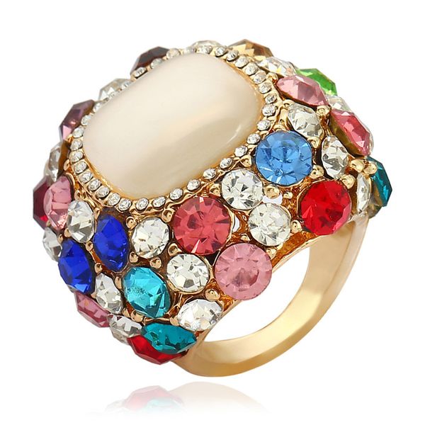 european and american fashionable high-end creative finger ring explosive drill cat eye joint index finger ring, Golden;silver
european and american fashionable high-end creative finger ring explosive drill cat eye joint index finger ring, Golden;silver