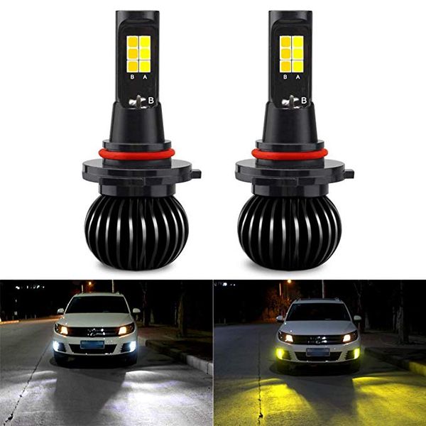 2pcs 12v car led fog lamp dual color 9005 9006 light daytime drl lamp led fog light
2pcs 12v car led fog lamp dual color 9005 9006 light daytime drl lamp led fog light