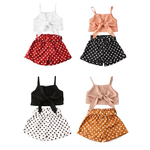 pudcoco baby summer clothing 1-6t infant kids baby girls fashion clothes bow vest crops polka dot shorts with belt sunsuit, White
pudcoco baby summer clothing 1-6t infant kids baby girls fashion clothes bow vest crops polka dot shorts with belt sunsuit, White