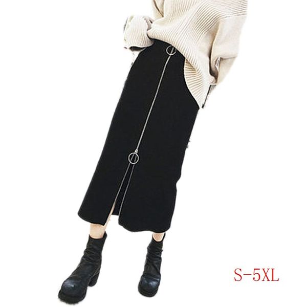 women autumn skirt black high elastic pencil skirts womens punk black high waist zipper slim ladies skirt pencil plus size
women autumn skirt black high elastic pencil skirts womens punk black high waist zipper slim ladies skirt pencil plus size