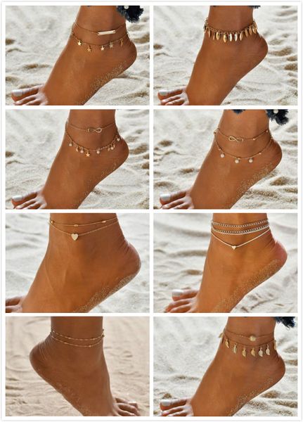 fashion anklets multi layers beads star pearls anklets gold silver ankle bracelets for girls /ladies, Red;blue
fashion anklets multi layers beads star pearls anklets gold silver ankle bracelets for girls /ladies, Red;blue