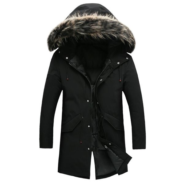 2018 winter men's casual thicken jackets 90% white duck down down jacket men's coats trench coat men parkas size m-3xl, Black
2018 winter men's casual thicken jackets 90% white duck down down jacket men's coats trench coat men parkas size m-3xl, Black