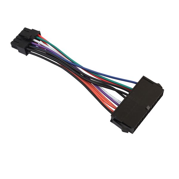 6" atx 24-pin female to 12-pin male converter adapter power supply cable 18awg black sleeved cord for acer q87h3-am q87
6" atx 24-pin female to 12-pin male converter adapter power supply cable 18awg black sleeved cord for acer q87h3-am q87