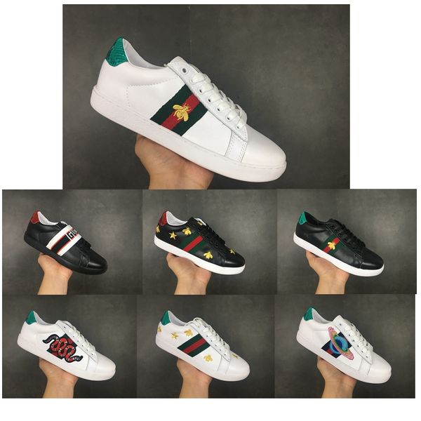 2019 bee de igner hoe embroidered men and women ace genuine leather de igner neaker black ca ual hoe ize 36 45
2019 bee de igner hoe embroidered men and women ace genuine leather de igner neaker black ca ual hoe ize 36 45