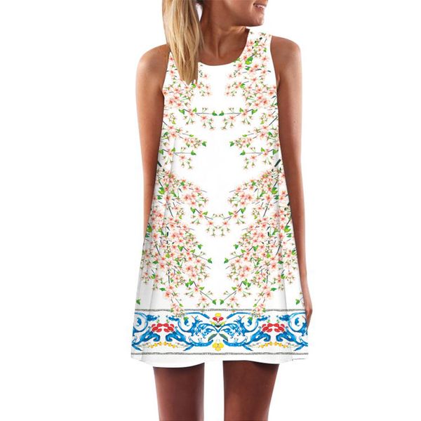 muqgew summer dress women vintage boho summer sleeveless beach printed short dress robe femme feminino vestidos verano 2019, Black;gray
muqgew summer dress women vintage boho summer sleeveless beach printed short dress robe femme feminino vestidos verano 2019, Black;gray