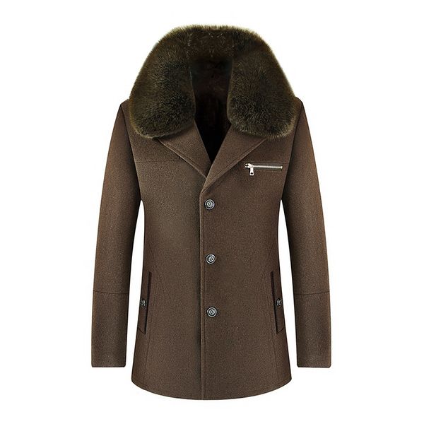 wool jackets2019 men single breasted collars detachable long windbreaker woolen overcoat winter men's wool jackets, Black
wool jackets2019 men single breasted collars detachable long windbreaker woolen overcoat winter men's wool jackets, Black