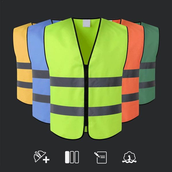 high visibility reflective vest workplace road working clothes motorcycle cycling sports outdoor reflective safety clothing, Black
high visibility reflective vest workplace road working clothes motorcycle cycling sports outdoor reflective safety clothing, Black