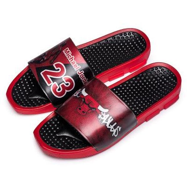 Sports star printing slippers High Quality Brand Men Summer Rubber Sandals Beach Slide Fashion Scuffs Slippers Indoor Shoes 222
Sports star printing slippers High Quality Brand Men Summer Rubber Sandals Beach Slide Fashion Scuffs Slippers Indoor Shoes 222