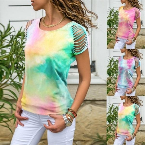 women's dress vest in 2020 season gradient color-changing broken shoulder short-sleeved women's dress t-shirt vest in 2020 season, White
women's dress vest in 2020 season gradient color-changing broken shoulder short-sleeved women's dress t-shirt vest in 2020 season, White