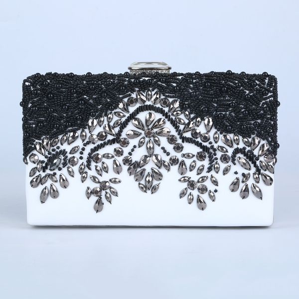 diamond-encrusted evening handbags european and american rhinestone banquet pu clutch party handbags, Black
diamond-encrusted evening handbags european and american rhinestone banquet pu clutch party handbags, Black