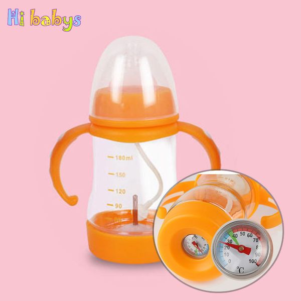 baby feeding bottles temperature measuring milk bottle silicone training drinking water cup straw handle newborn kids feeder
baby feeding bottles temperature measuring milk bottle silicone training drinking water cup straw handle newborn kids feeder