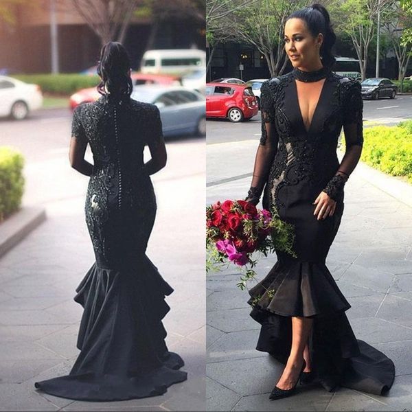 глубокий v платья выпускного вечера высокий низкий русалка длинные рукава chocker роскошный бисером аппликация вечернее платье вечернее плат, Black
глубокий v платья выпускного вечера высокий низкий русалка длинные рукава chocker роскошный бисером аппликация вечернее платье вечернее плат, Black