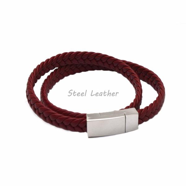 charm bracelets 5pcs/lot custom logo men bracelet punk braided leather bangle male accessories jewelry black sale, Golden;silver
charm bracelets 5pcs/lot custom logo men bracelet punk braided leather bangle male accessories jewelry black sale, Golden;silver