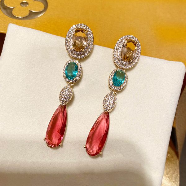 dazz new multicolor cz cubic zirconia water drop earrings dubai bridal earrings women dress fashion accessories 2020 gift, Silver
dazz new multicolor cz cubic zirconia water drop earrings dubai bridal earrings women dress fashion accessories 2020 gift, Silver