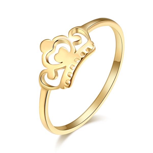 dotifi 316l stainless steel fashion rings for women crown ring jewelry engagement party wholesale e3, Silver
dotifi 316l stainless steel fashion rings for women crown ring jewelry engagement party wholesale e3, Silver