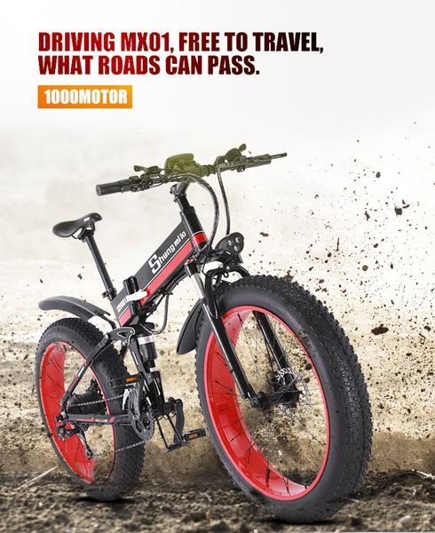 electric bicycle snow bike fat tire 26 inch motorcycle e bike 1000w 48v electric folding bike sheng milo mountain bicycle, Silver;blue
electric bicycle snow bike fat tire 26 inch motorcycle e bike 1000w 48v electric folding bike sheng milo mountain bicycle, Silver;blue