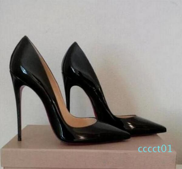 so kate styles 12cm high heels shoes red bottom nude color genuine leather point toe women pumps rubber wedding shoes cct1, Black
so kate styles 12cm high heels shoes red bottom nude color genuine leather point toe women pumps rubber wedding shoes cct1, Black