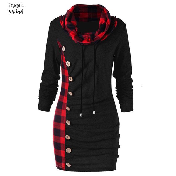new autumn winter arrival women sweatshirts turtleneck plaid patchwork bodycon button ladies hoody turtleneck sweatshirt drop shipping, Black
new autumn winter arrival women sweatshirts turtleneck plaid patchwork bodycon button ladies hoody turtleneck sweatshirt drop shipping, Black