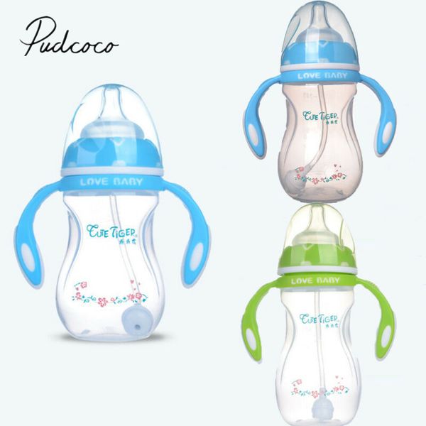 infant baby 240ml cup children learn drinking straw milk feeding nipple wide caliber curved baby bottle with handle
infant baby 240ml cup children learn drinking straw milk feeding nipple wide caliber curved baby bottle with handle