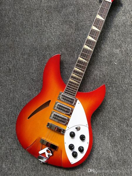 

new arrival rickenback 360 electric guitar ricken 325 3 pickups electric guitar rick custom guitar in cherry sunburst 330