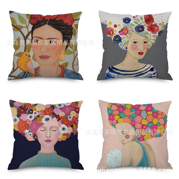 european watercolor people flax embrace pillow case imitate mabaozhen automobile sofa back cushion cushion pillow
european watercolor people flax embrace pillow case imitate mabaozhen automobile sofa back cushion cushion pillow