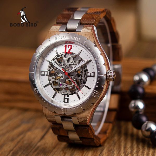 bobo bird mechanical watches men waterproof automatic watches brand luxury wristwatches orologi uomo automatico j190706, Slivery;brown
bobo bird mechanical watches men waterproof automatic watches brand luxury wristwatches orologi uomo automatico j190706, Slivery;brown