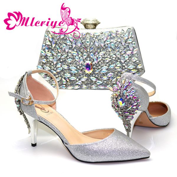 fashion african silver color shoes and bag set italian design woman high heels shoes and bag set for wedding, Black
fashion african silver color shoes and bag set italian design woman high heels shoes and bag set for wedding, Black