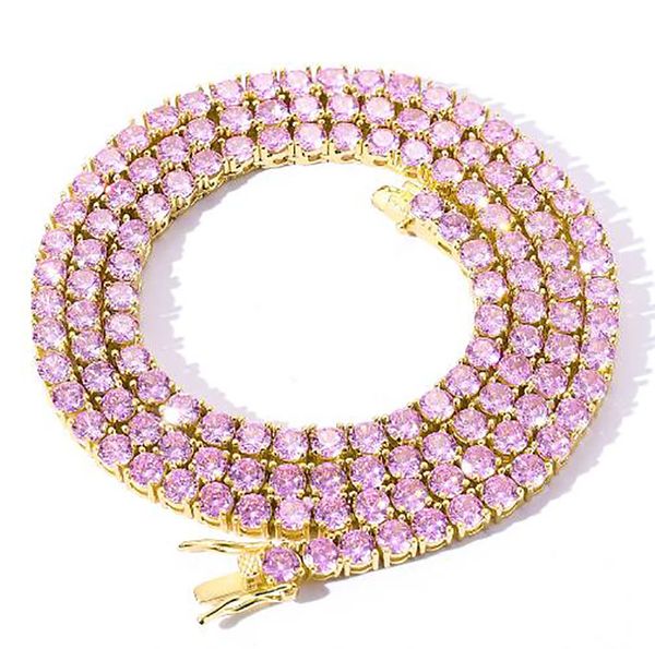 solitaire 4mm tennis chain necklace gold silver finish pink purple lab diamonds 18-24'' 1 row zirconia diamonds bling tennis chain, Black
solitaire 4mm tennis chain necklace gold silver finish pink purple lab diamonds 18-24'' 1 row zirconia diamonds bling tennis chain, Black