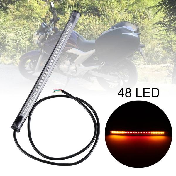 1pcs flexible motorcycle 12v 48 led strip rear tail brake sred amber turn signal light lamp soft rubber car lights
1pcs flexible motorcycle 12v 48 led strip rear tail brake sred amber turn signal light lamp soft rubber car lights