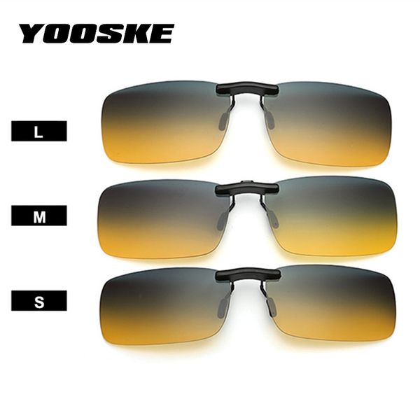 yooske rimless polarized sunglasses clip on glasses for driver driving night vision sun glasses men flip on myopia uv400, White;black
yooske rimless polarized sunglasses clip on glasses for driver driving night vision sun glasses men flip on myopia uv400, White;black