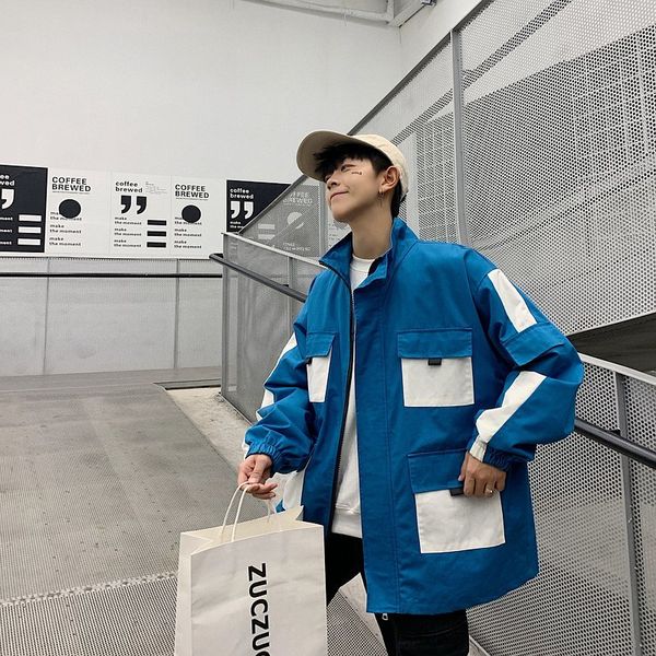 2018 japanese style men's cowboy streetwear brand bomber denim jacket printing embroidery coats loose 3 color windbreaker m-3xl, Black;brown
2018 japanese style men's cowboy streetwear brand bomber denim jacket printing embroidery coats loose 3 color windbreaker m-3xl, Black;brown