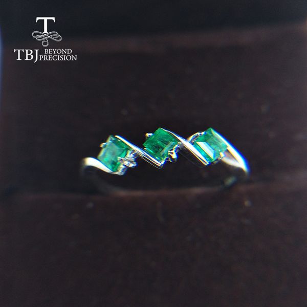 tbj,14k white gold ring with emerald precious gemstone jewlry for giilrs daily wear ,fashion gift for girls daughter, Black
tbj,14k white gold ring with emerald precious gemstone jewlry for giilrs daily wear ,fashion gift for girls daughter, Black