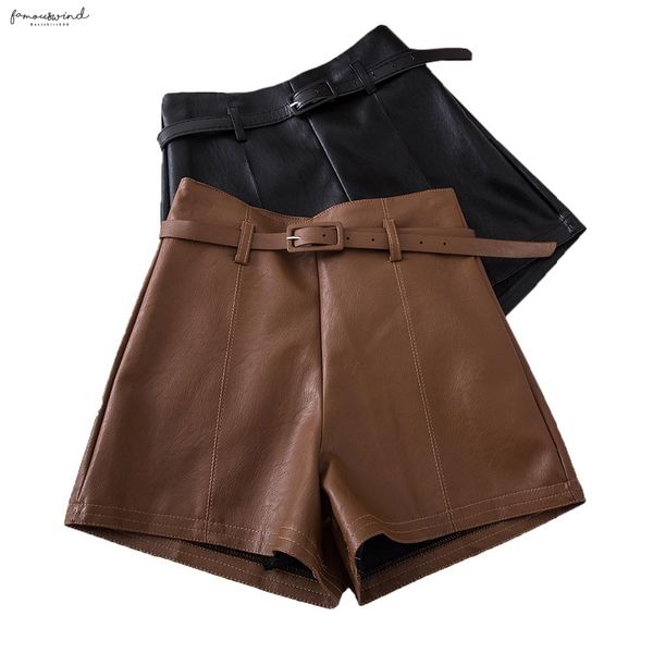 pu leather shorts for women high waist wide leg casual shorts 2019 spring summer loose elastic waist leather shorts, White;black
pu leather shorts for women high waist wide leg casual shorts 2019 spring summer loose elastic waist leather shorts, White;black