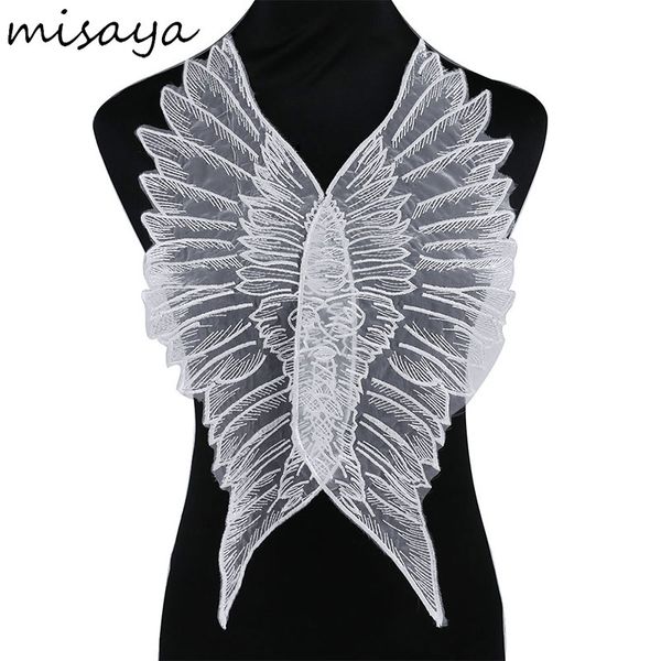 misaya 1 pair embroidery gauze wings big lace collar fabric,diy handmade weeding collar lace fabric for sewing crafts, Pink;blue
misaya 1 pair embroidery gauze wings big lace collar fabric,diy handmade weeding collar lace fabric for sewing crafts, Pink;blue