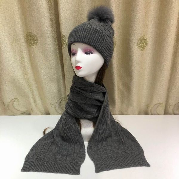 2020 cotton knitting blocks grey hats with grey hair ball cap women's winter comfortable warm hats and scarves with box, Blue;gray
2020 cotton knitting blocks grey hats with grey hair ball cap women's winter comfortable warm hats and scarves with box, Blue;gray