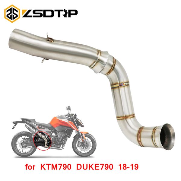 zsdtrp motorcycle exhaust pipe for 790 duke790 2018 2019 middle link pipe stainless steel connect
zsdtrp motorcycle exhaust pipe for 790 duke790 2018 2019 middle link pipe stainless steel connect